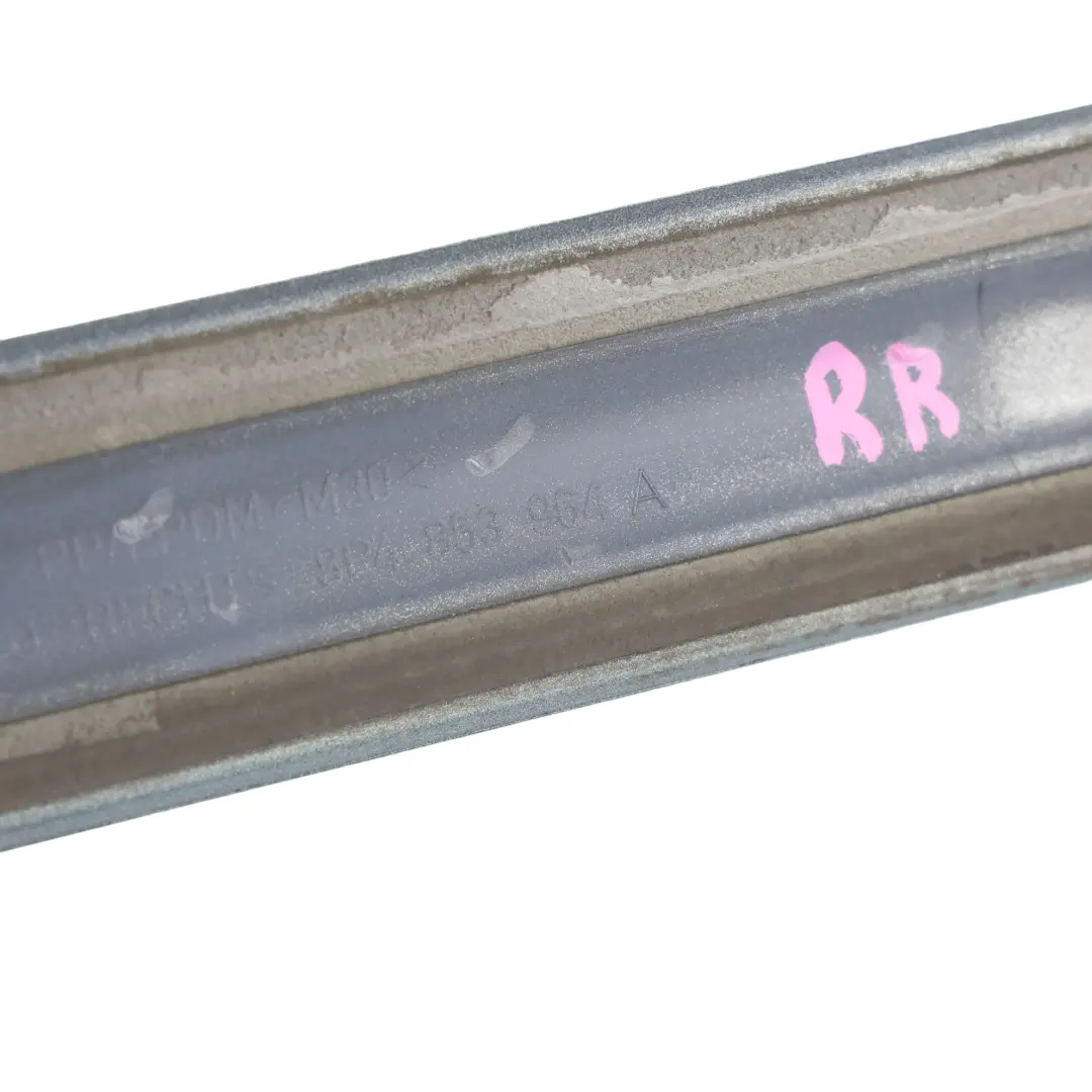 Audi A3 8P Rear Door Sill Cover Moulding Strip Trim Right O/S Condor Grey - Y7E - SKU 8P4853964A-CGR - Part number 8P4853964A