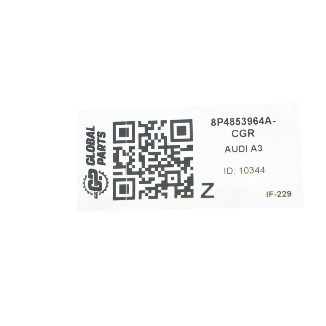 Baguette Seuil Porte Arrière Droite Gris Condor Y7E pour Audi A3 8P à propos du numéro de pièce 8P4853964A Audi A3 8P Baguette Seuil Porte Arrière Droite Gris Condor Y7E - SKU 8P4853964A-CGR - Numéro de pièce 8P4853964A