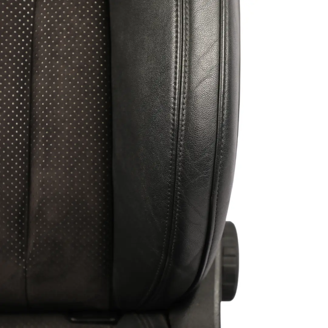Front Sport Seat S-Line Left N/S Black Leather Alcantara to Audi Q5 8R with Part number 8R0881805 Audi Q5 8R Front Sport Seat S-Line Left N/S Black Leather Alcantara - SKU 8R0881805-1 - Part number 8R0881805