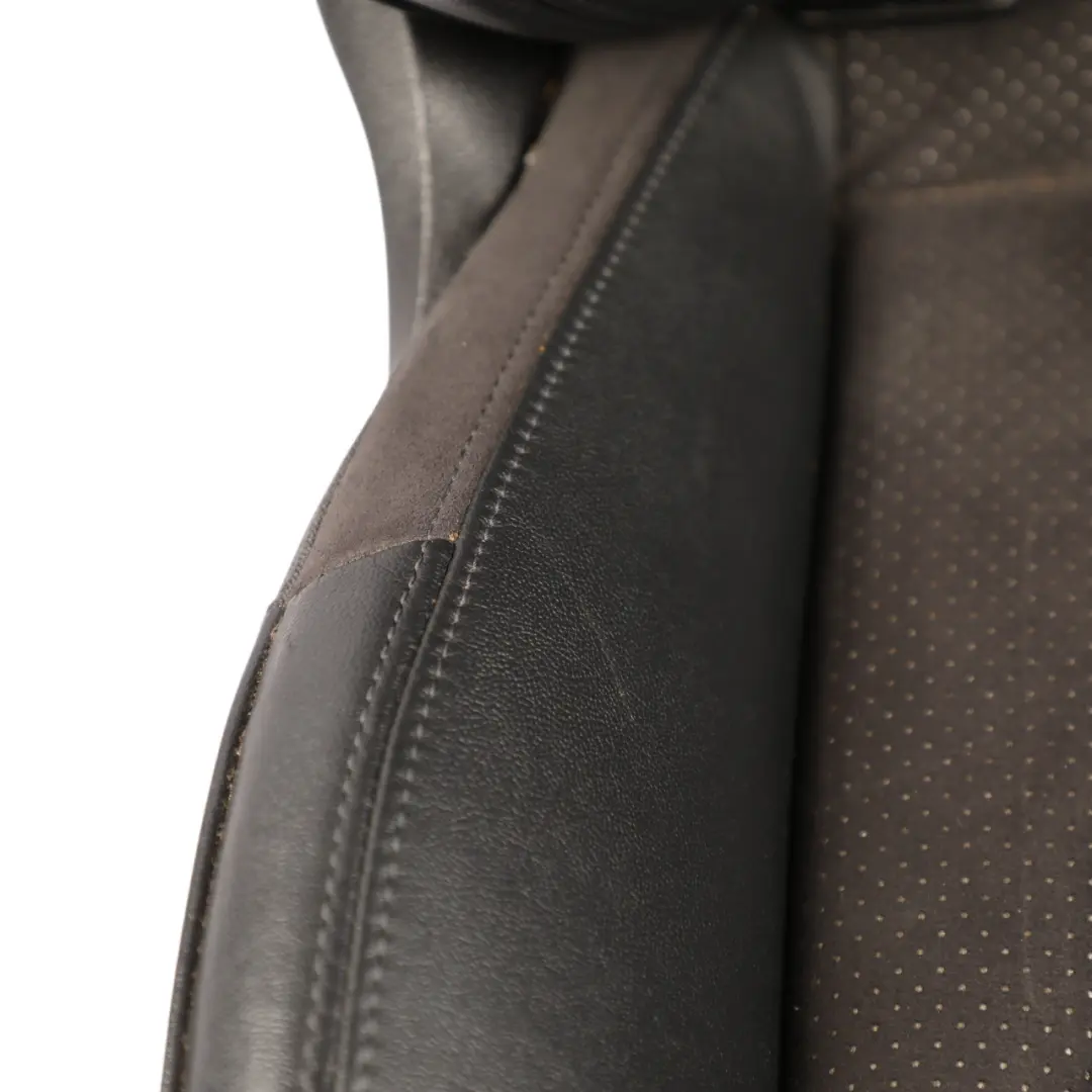 Audi Q5 8R Front Sport Seat S-Line Left N/S Black Leather Alcantara - SKU 8R0881805-1 - Part number 8R0881805
