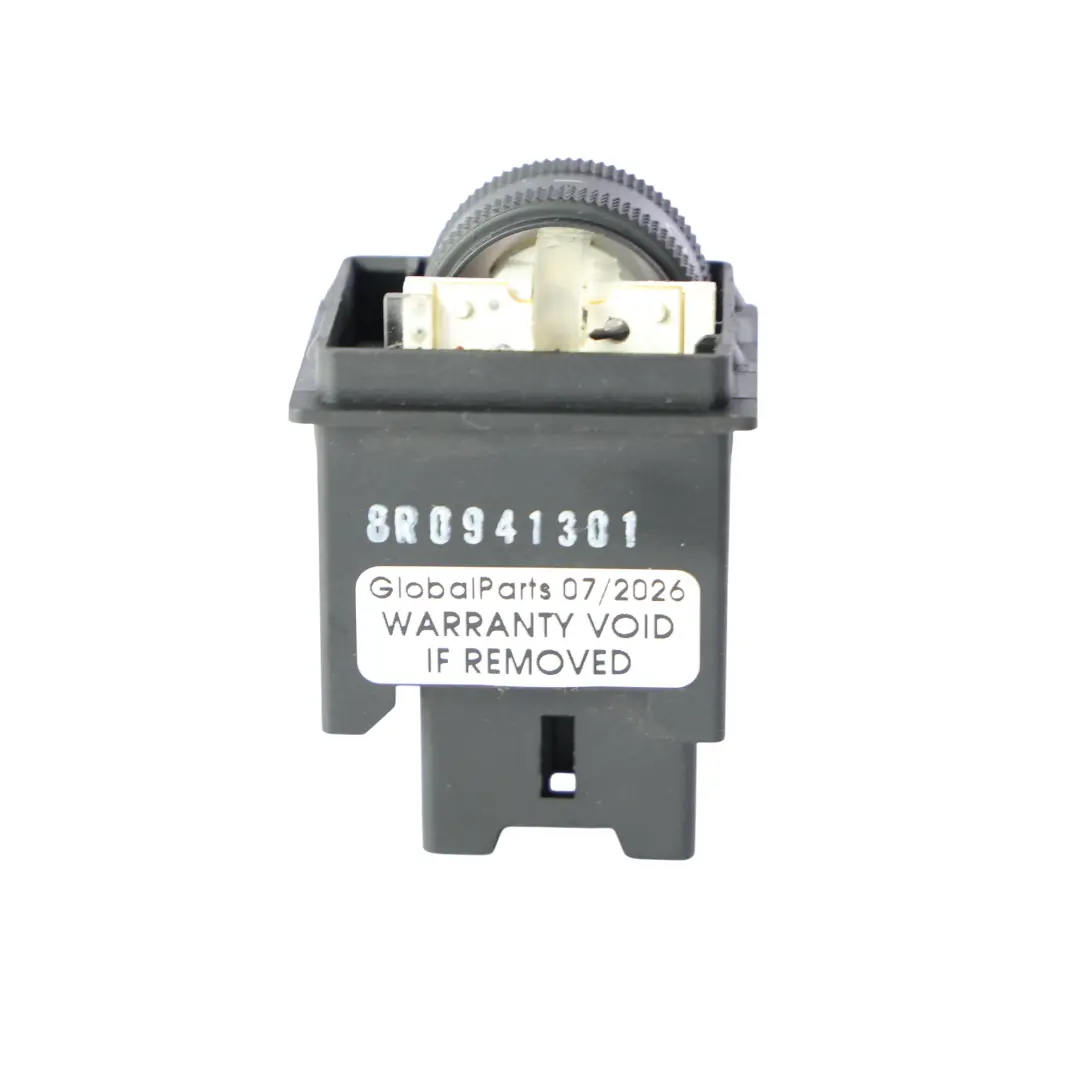 Audi Q5 8R Pulsante Controllo Livello Regolazione Fari - SKU 8R0941301 - Numero di parte 8R0941301