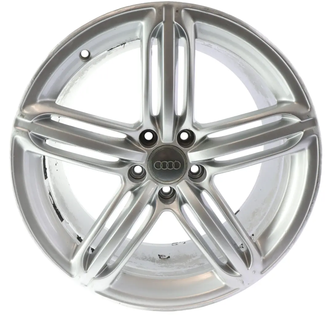 Audi A5 S5 8T 8F Argento Cerchio In Lega 19" 9J ET:33 - SKU 8T0601025T-1 - Numero di parte 8T0601025T