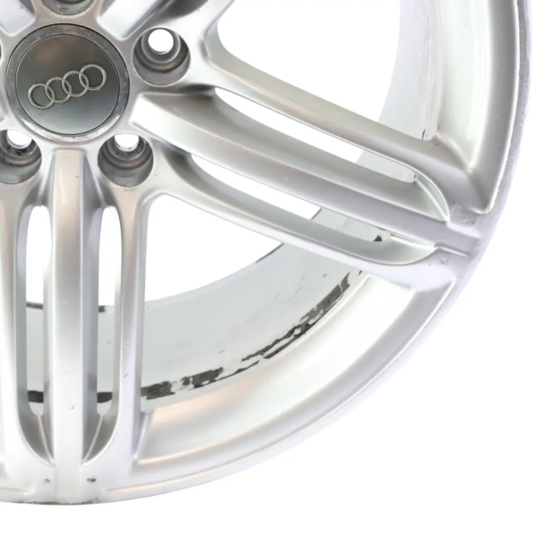 Audi A5 S5 8T 8F Silver Wheel Alloy Rim 19" 9J ET:33 - SKU 8T0601025T-3 - Part number 8T0601025T