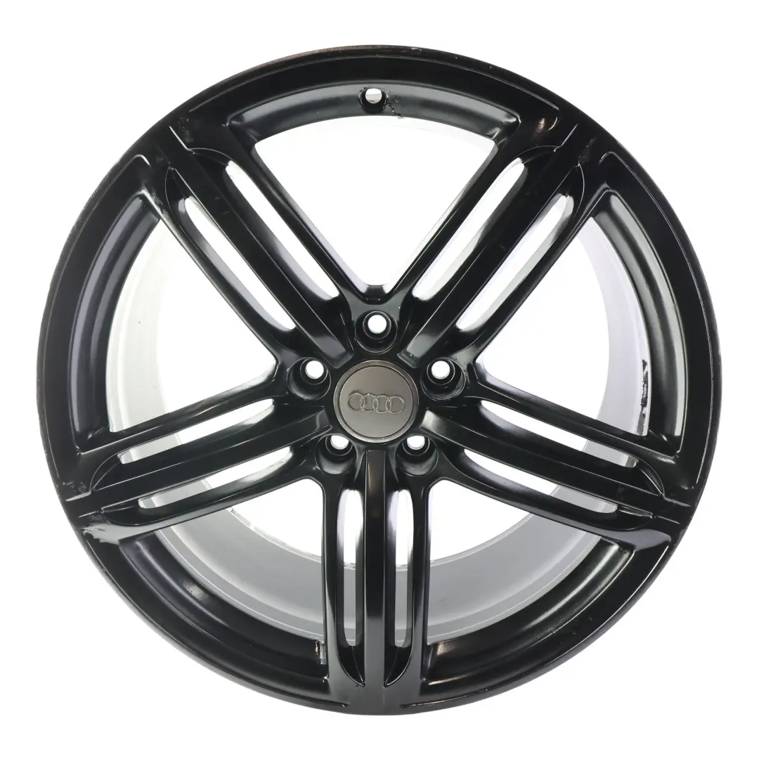 8F Alufelge Schwarz 19" 9J ET:33 für Audi A5 S5 8T mit Teilenummer 8T0601025T Audi A5 S5 8T 8F Alufelge Schwarz 19" 9J ET:33 - SKU 8T0601025T-5 - Teilenummer 8T0601025T