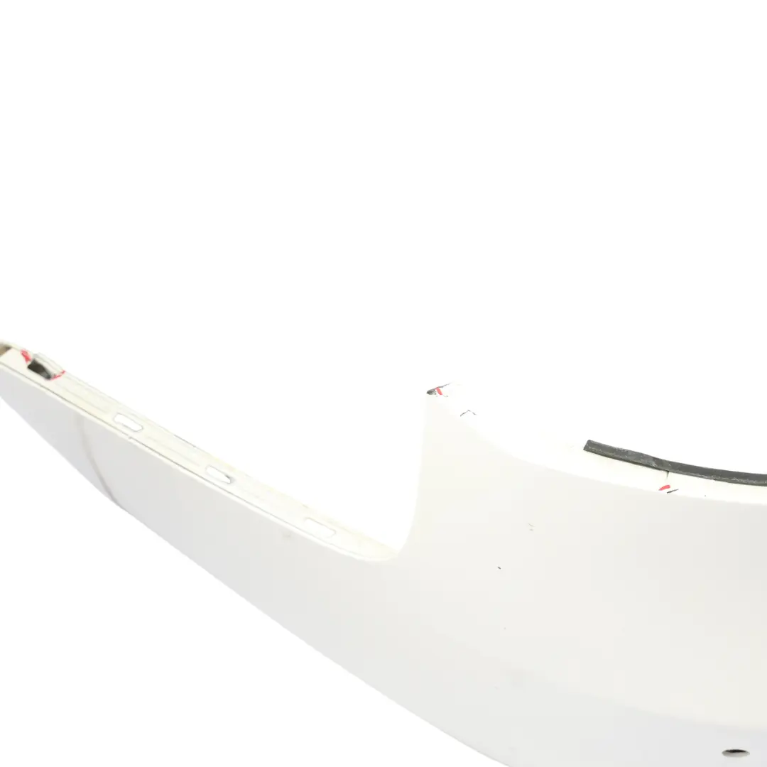 Audi A5 8T Rear Bumper Trim Panel Covering Ibis White - Y9C - SKU 8T0807067D-IWH - Part number 8T0807067D
