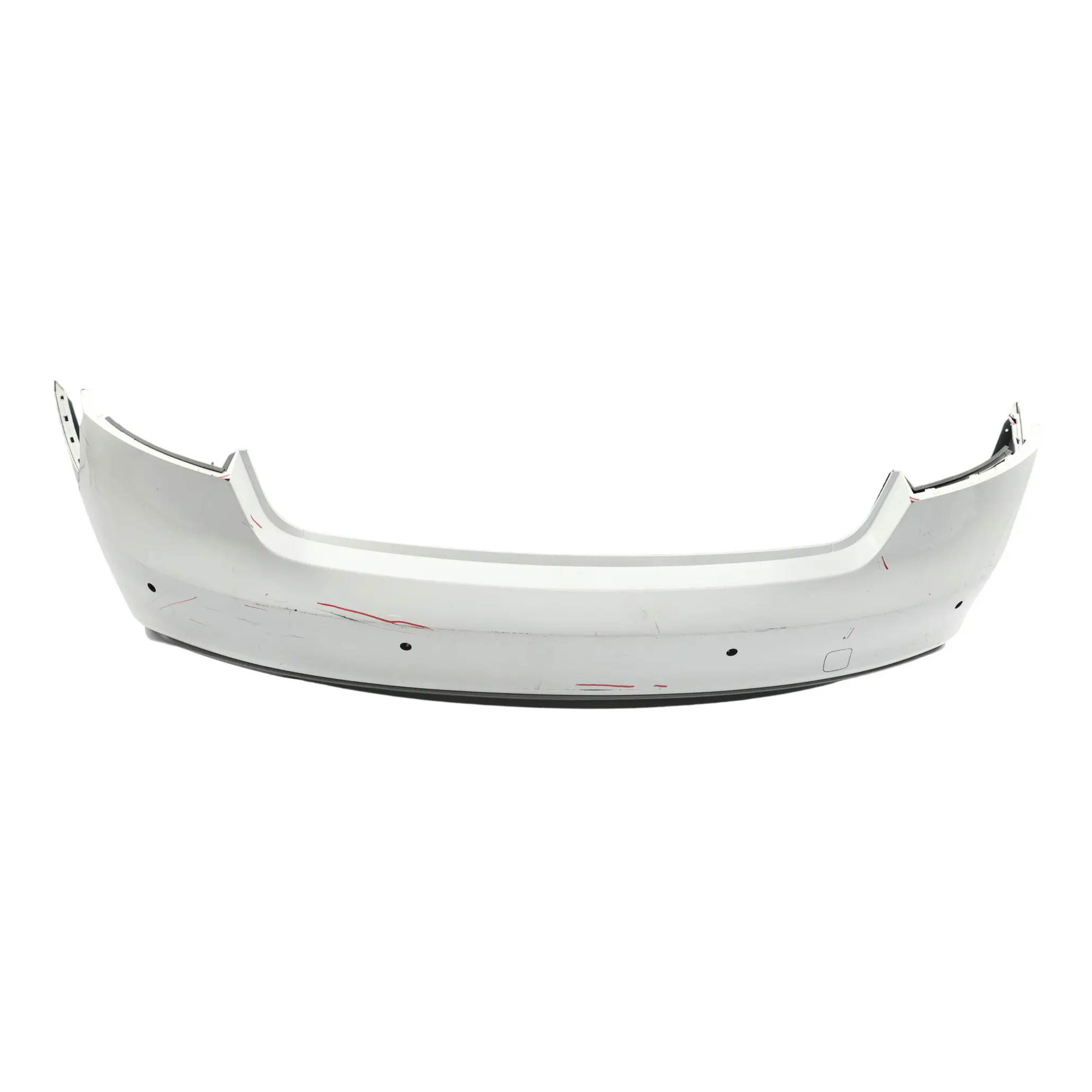 Audi A5 8T Rear Bumper Trim Panel Covering Glacier White Pearl - S9R