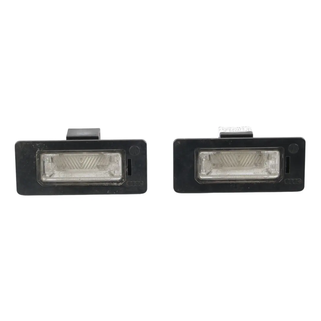 Audi A4 B8 A5 8T Rear Number Licence Plate Light Lamp Panel SET X2 - SKU 8T0943021-1 - Part number 8T0943021