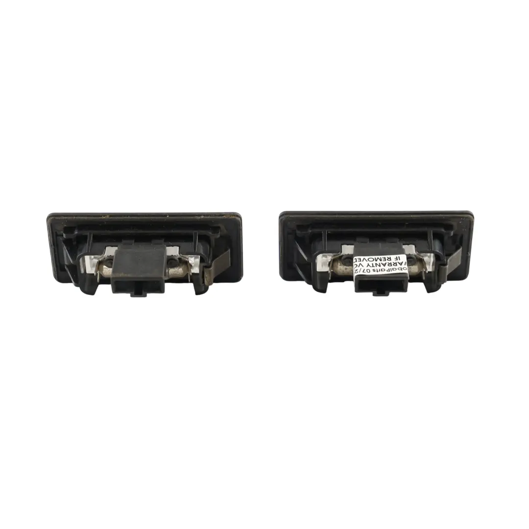 Audi A4 B8 A5 8T Rear Number Licence Plate Light Lamp Panel SET X2 - SKU 8T0943021-1 - Part number 8T0943021