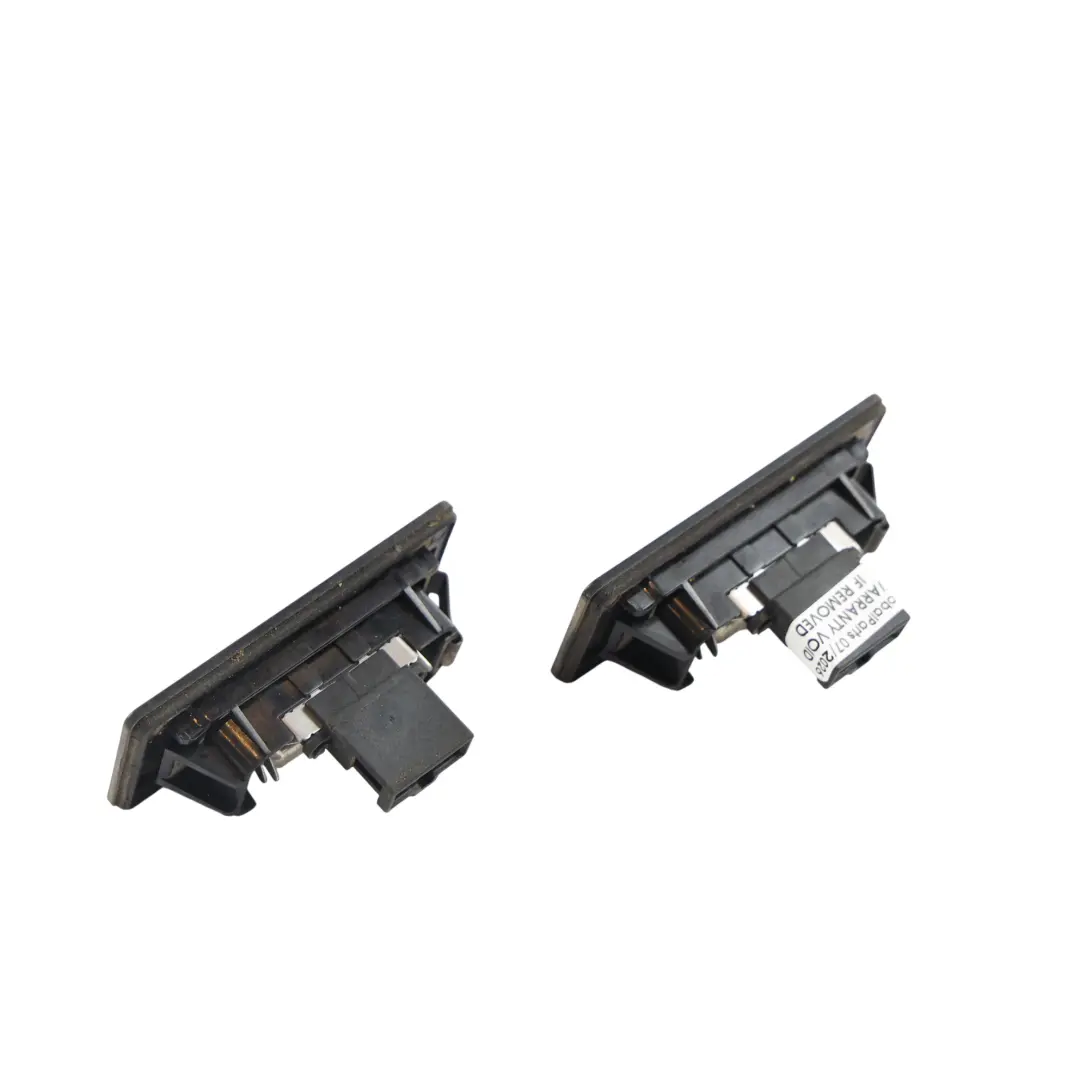 Audi A4 B8 A5 8T Kennzeichenbeleuchtung Hinten Lampe Panel SET X2 - SKU 8T0943021-1 - Teilenummer 8T0943021