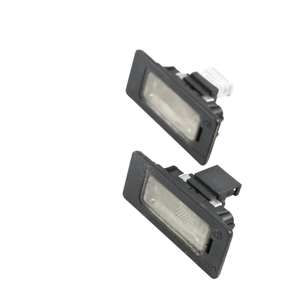 Audi A4 B8 A5 8T Rear Number Licence Plate Light Lamp Panel SET X2 - SKU 8T0943021-1 - Part number 8T0943021