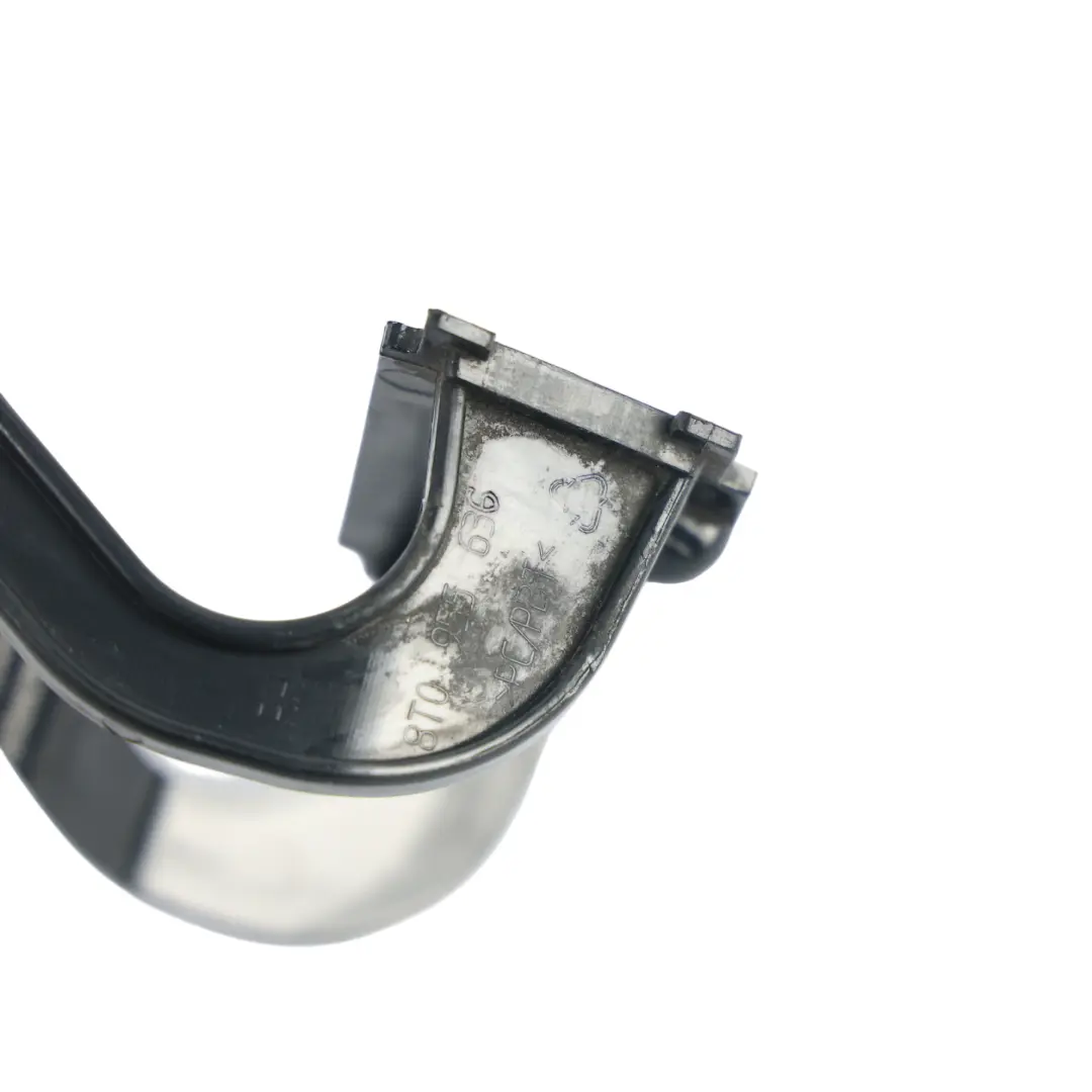 Audi A5 8T Headlight Washer Nozzle Trim Bracket Flap Right O/S Black - SKU 8T0955636 - Part number 8T0955636