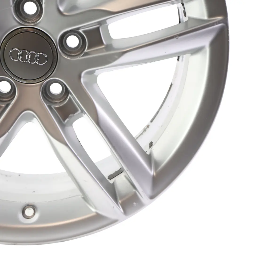  Llanta de aleación plateada Audi Q3 8U 18" 7J ET:43 Doble Star Spoke - SKU 8U0601025AA-1 - Número de pieza 8U0601025AA