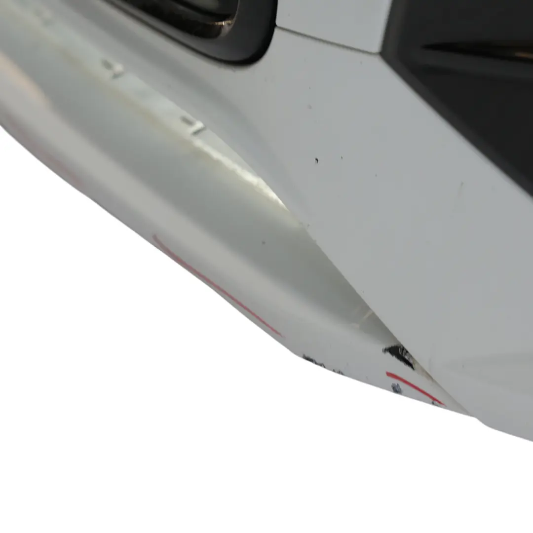 Front Bumper Trim Panel Covering Glacier White Pearl - S9R to Audi Q3 8U with Part number 8U0807061L Audi Q3 8U Front Bumper Trim Panel Covering Glacier White Pearl - S9R - SKU 8U0807061L-MGW - Part number 8U0807061L