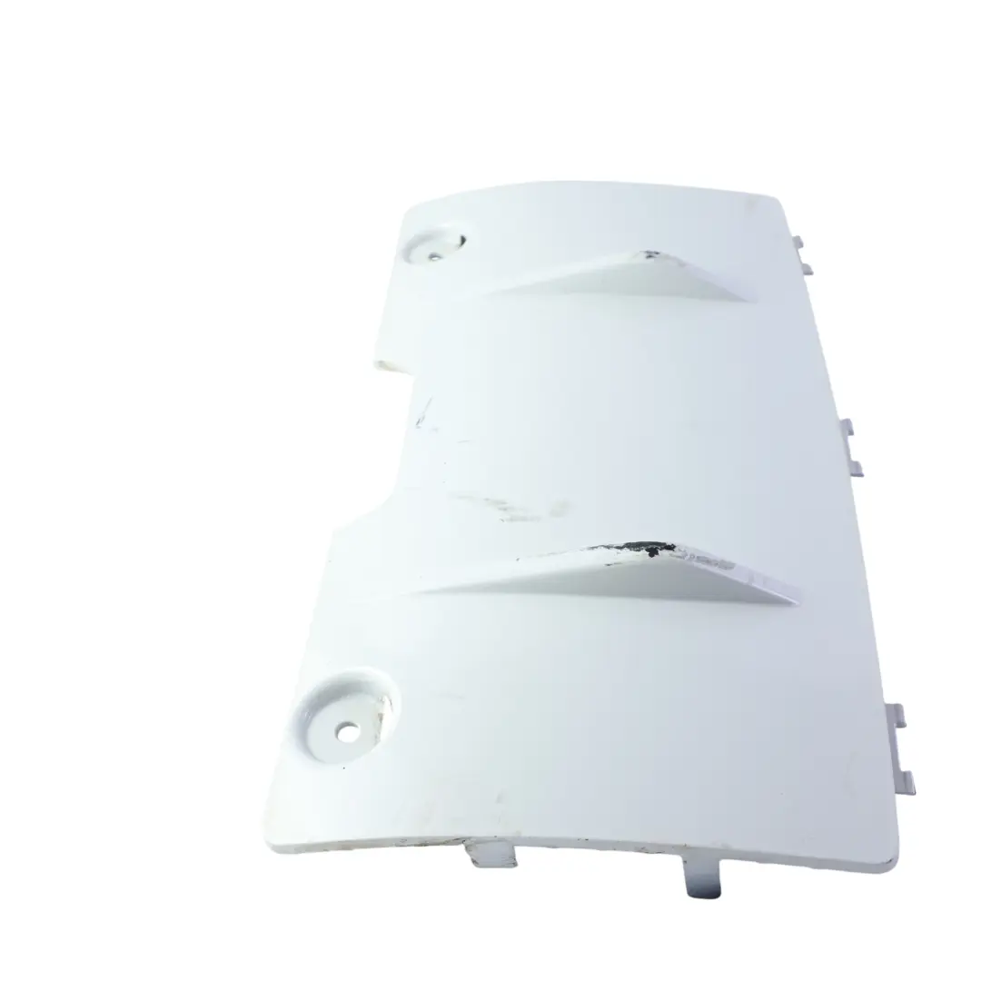 Audi Q3 8U S-Line Stoßstange Hinten Mittelplatte Gletscherweiß - SKU 8U0807819A-MGW - Teilenummer 8U0807819A