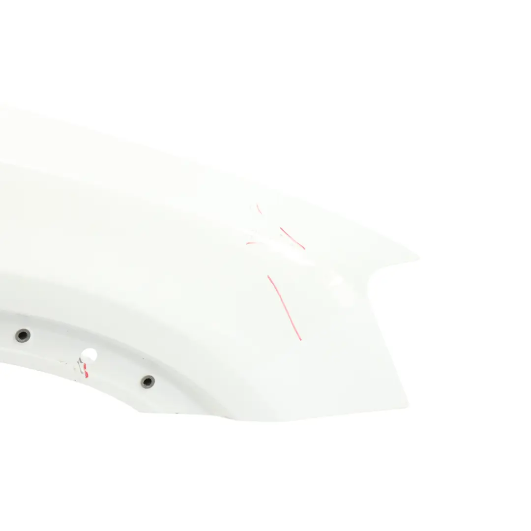 Side Panel Front Right O/S Wing Fender Glacier White Pearl - S9R to Audi Q3 8U with Part number 8U0821106 Audi Q3 8U Side Panel Front Right O/S Wing Fender Glacier White Pearl - S9R - SKU 8U0821106-MGW - Part number 8U0821106