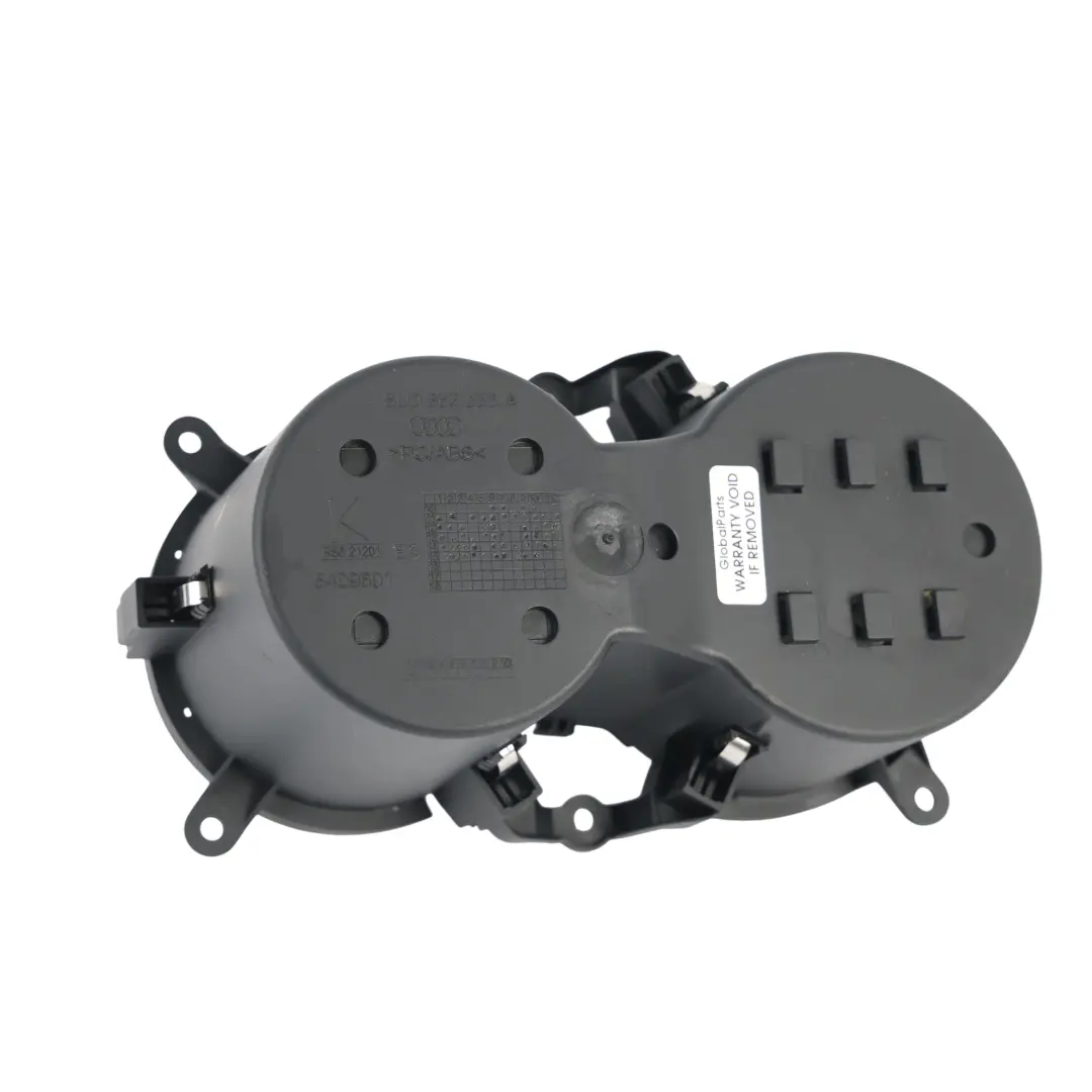 Audi Q3 8U Garniture Cache Porte-Gobelet Console Centrale Noir - SKU 8U0862533A - Numéro de pièce 8U0862533A
