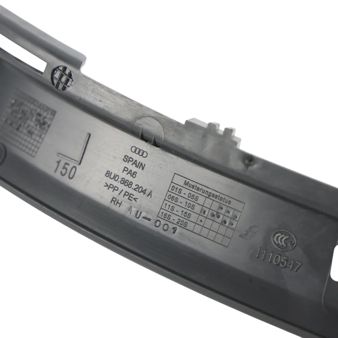 Osłona Słupka A Środkowy Prawy Czarny do Audi Q3 8U Q3 SE o numerze 8U0868204A Audi Q3 8U Q3 SE Osłona Słupka A Środkowy Prawy Czarny - SKU 8U0868204A - Numer Części 8U0868204A