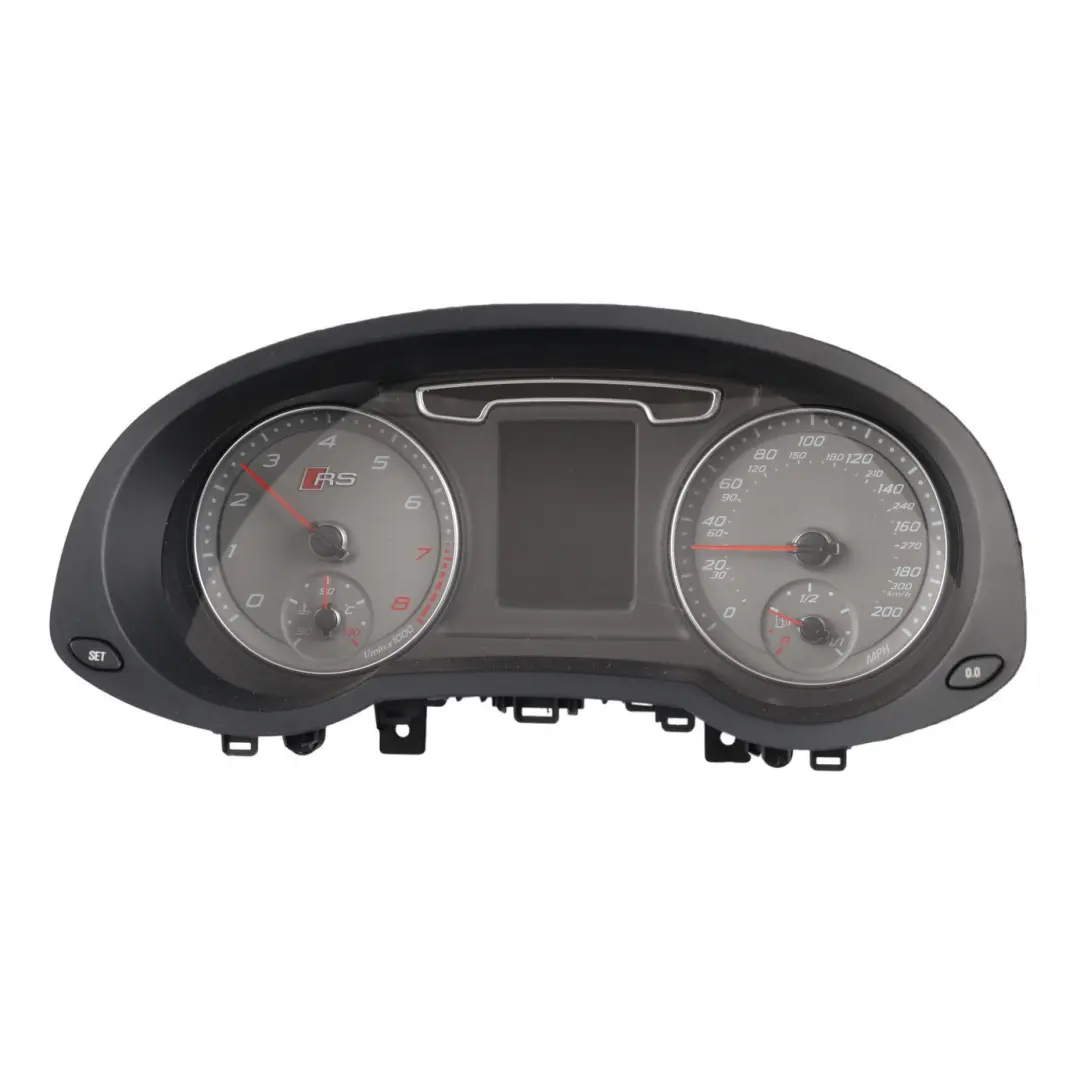 Audi RSQ3 8U Instrument Cluster Speedometer Speedo Clocks - SKU RHD-8U0920990K - Part number 8U0920990K