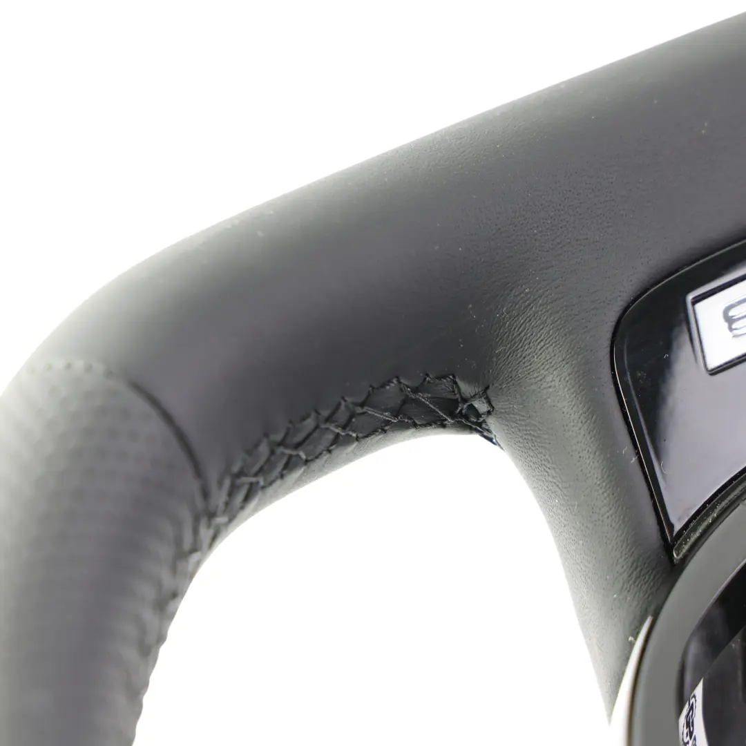 NUEVO Negro Cuero Fondo Plano Levas Cambio para Audi S3 8V Volante con número de pieza 8V0419091J Audi S3 8V Volante NUEVO Negro Cuero Fondo Plano Levas Cambio - SKU 8V0419091J-4 - Número de pieza 8V0419091J