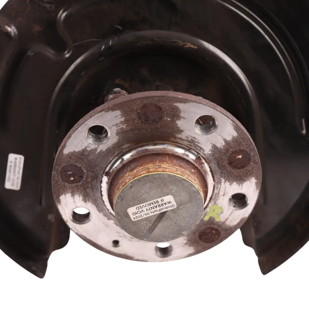 Hub Knuckle Spindle Plate Right O/S to Skoda Karoq Rear Wheel with Part number 8V0598611A Skoda Karoq Rear Wheel Hub Knuckle Spindle Plate Right O/S - SKU 8V0598611A-2 - Part number 8V0598611A