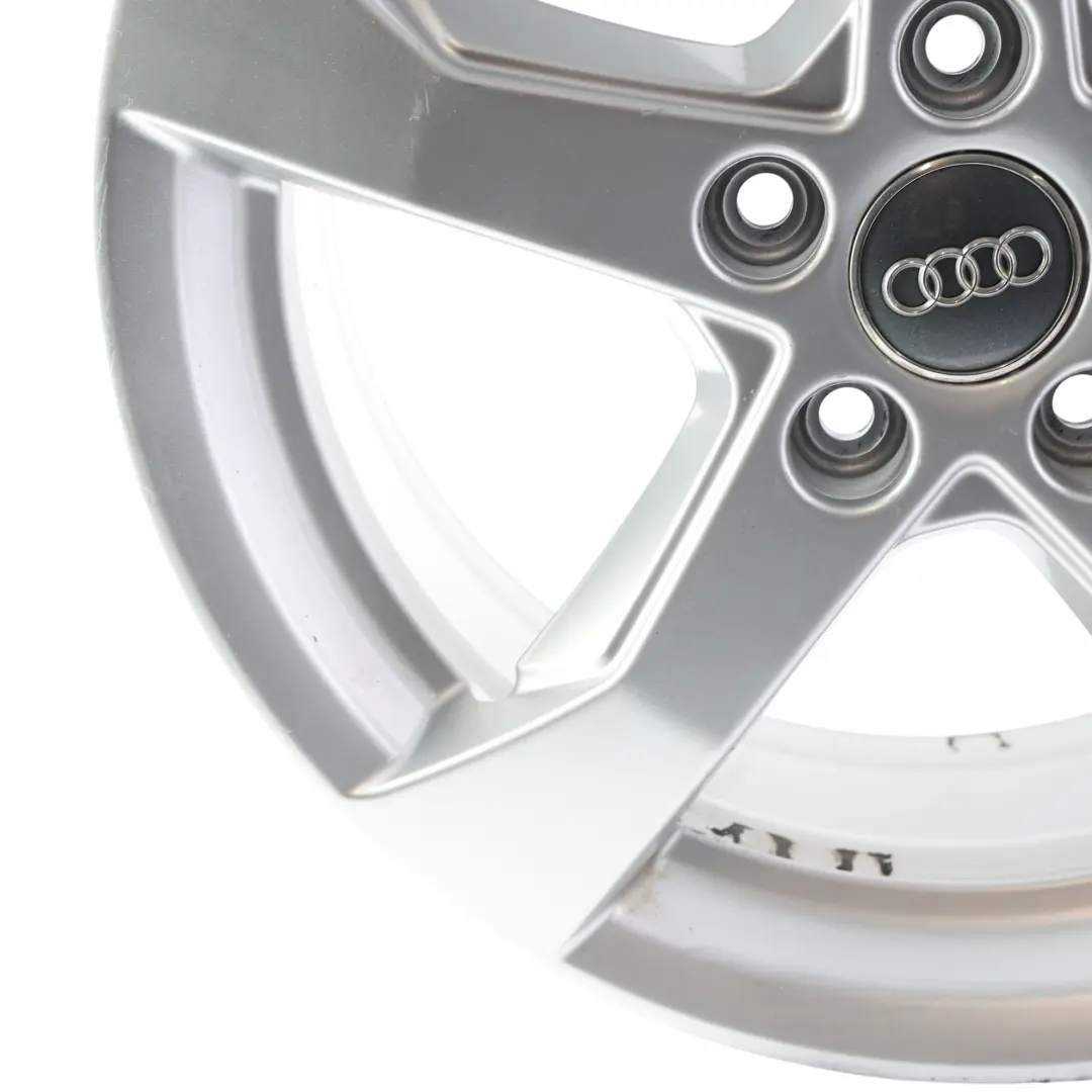 Audi A3 8V Silver Wheel Alloy Rim 17" ET:51 7,5J Star Spoke - SKU 8V0601025CT-1 - Part number 8V0601025CT