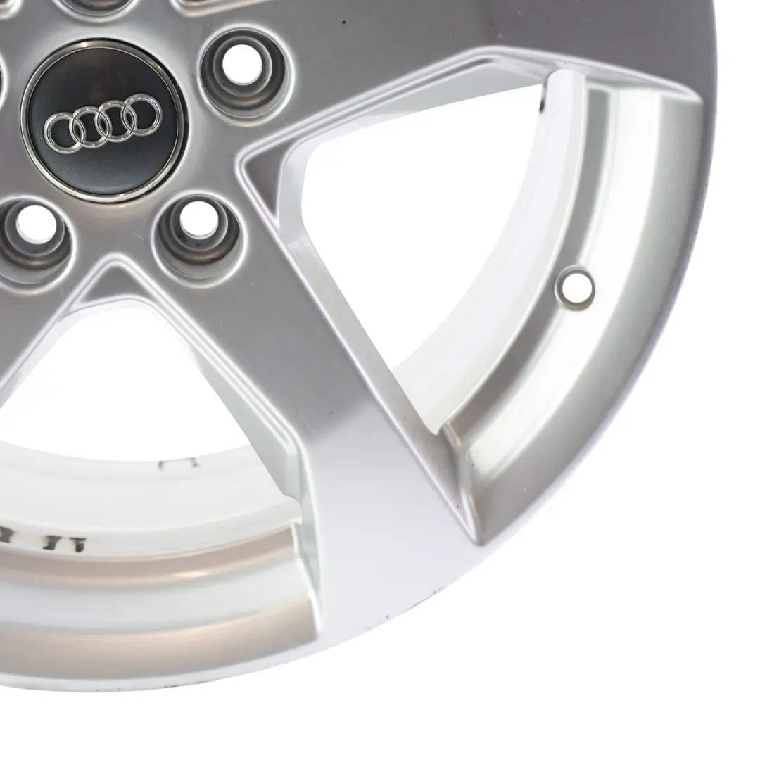 Audi A3 8V Silver Wheel Alloy Rim 17" ET:51 7,5J Star Spoke - SKU 8V0601025CT-1 - Part number 8V0601025CT