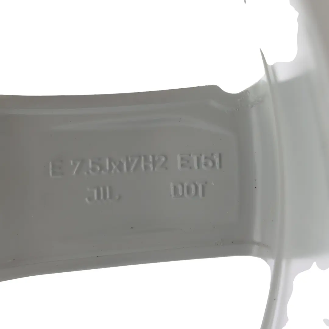 Audi A3 8V Silver Wheel Alloy Rim 17" ET:51 7,5J Star Spoke - SKU 8V0601025CT-3 - Part number 8V0601025CT