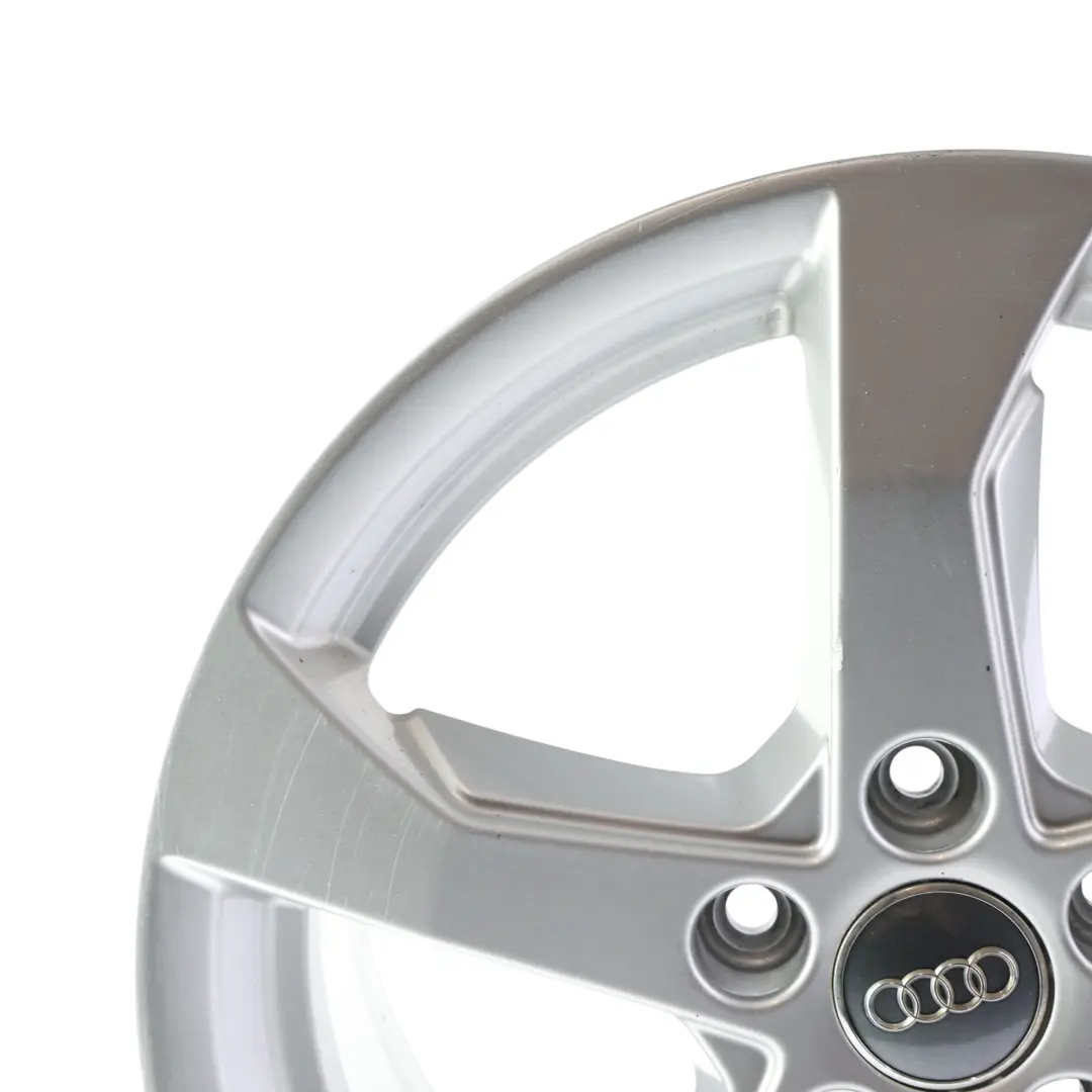 Audi A3 8V Silver Wheel Alloy Rim 17" ET:51 7,5J Star Spoke - SKU 8V0601025CT-3 - Part number 8V0601025CT