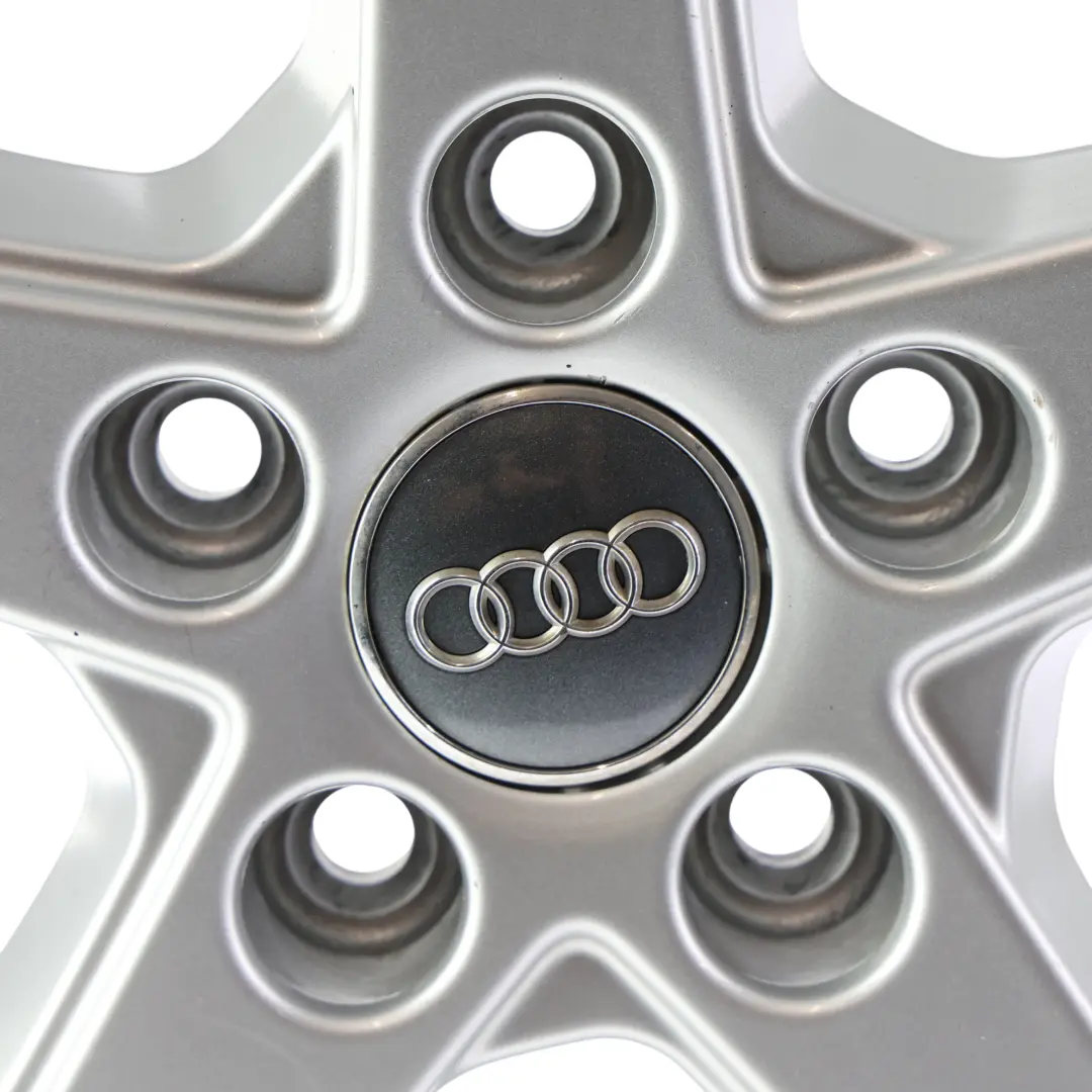 Audi A3 8V Silver Wheel Alloy Rim 17" ET:51 7,5J Star Spoke - SKU 8V0601025CT-3 - Part number 8V0601025CT