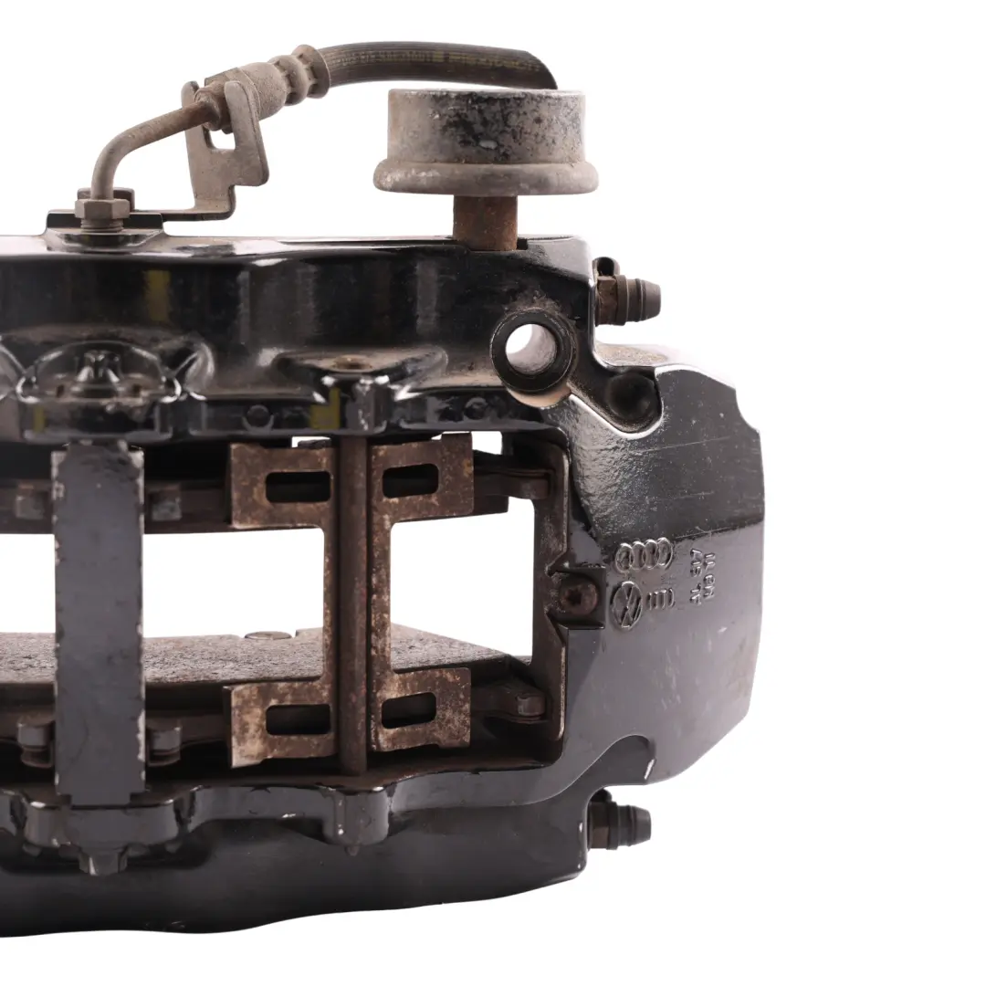 Brake Caliper Front Left N/S 2.5 TFSI Quattro Black to Audi RS3 8V with Part number 8V0615107D Audi RS3 8V Brake Caliper Front Left N/S 2.5 TFSI Quattro Black - SKU 8V0615107D-1 - Part number 8V0615107D