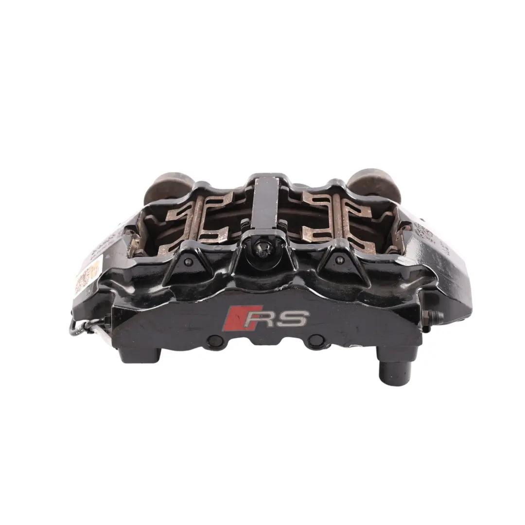 Brake Caliper Front Left N/S 2.5 TFSI Quattro Black to Audi RS3 8V with Part number 8V0615107D Audi RS3 8V Brake Caliper Front Left N/S 2.5 TFSI Quattro Black - SKU 8V0615107D-1 - Part number 8V0615107D