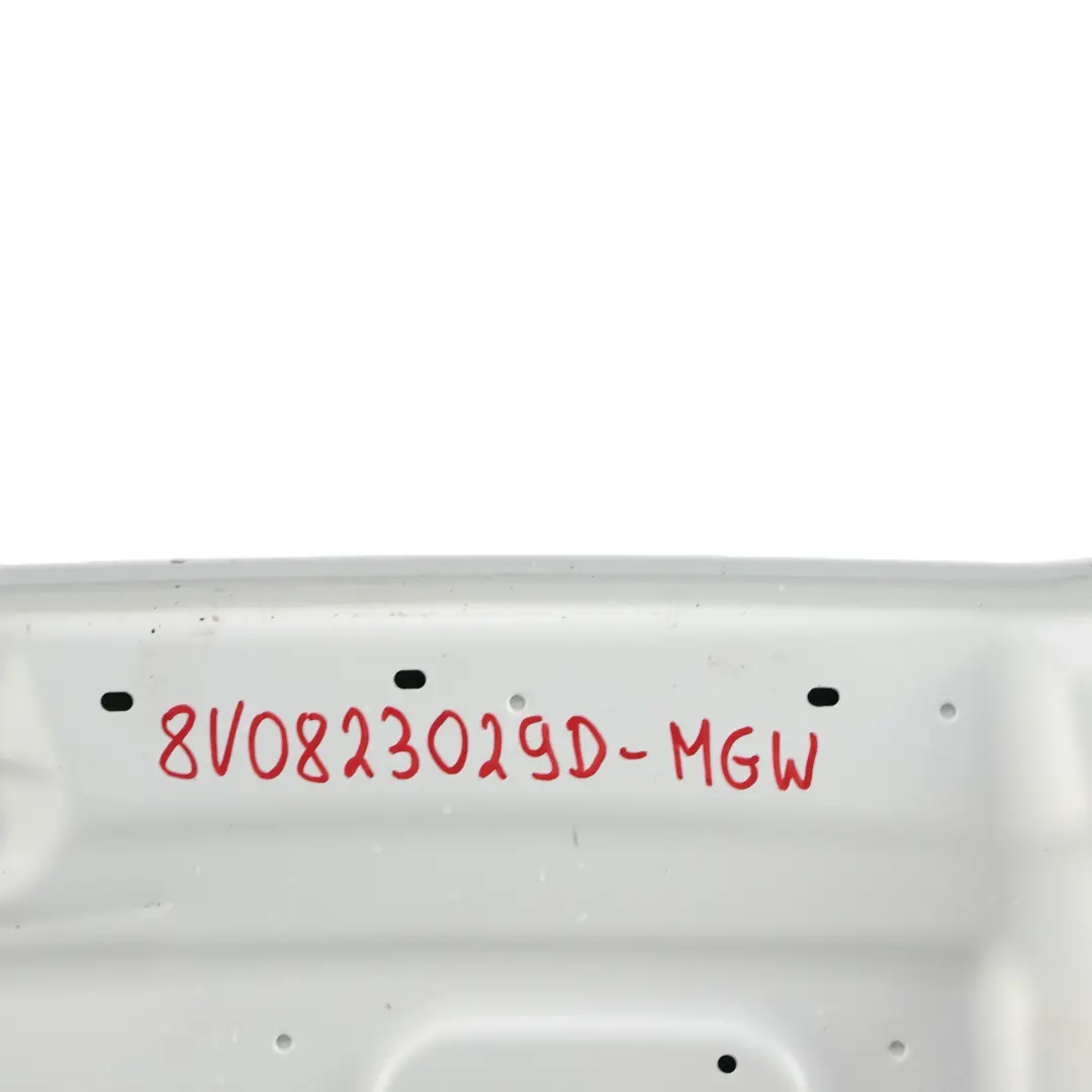 Audi A3 8V Maska Pokrywa Silnika Przednia Glacier White Pearl Biała - S9R - SKU 8V0823029D-MGW - Numer Części 8V0823029D