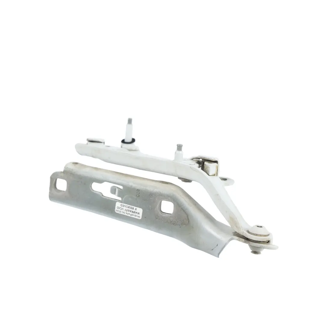 Motorhaube Scharnier Vorne Links Gletscher Weiß S9R für Audi A3 8V mit Teilenummer 8V0823301F Audi A3 8V Motorhaube Scharnier Vorne Links Gletscher Weiß S9R - SKU 8V0823301F-MGW - Teilenummer 8V0823301F