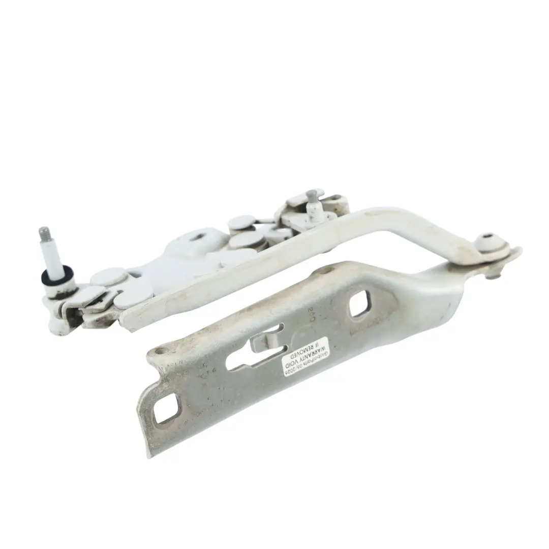 Bisagra Capó Delantera Izquierda Blanco Glaciar Perla S9R para Audi A3 8V con número de pieza 8V0823301F Audi A3 8V Bisagra Capó Delantera Izquierda Blanco Glaciar Perla S9R - SKU 8V0823301F-MGW - Número de pieza 8V0823301F