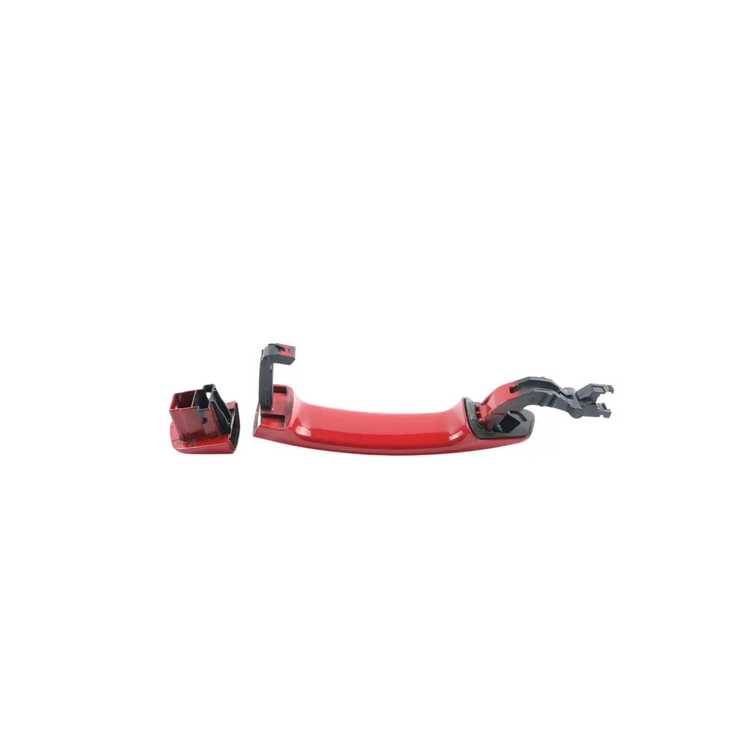 Door Grab Handle Outer Left N/S Tango Red Metallic - Y3U to Audi Q2 GA Rear with Part number 8V0837205A Audi Q2 GA Rear Door Grab Handle Outer Left N/S Tango Red Metallic - Y3U - SKU 8V0837205A-TAR - Part number 8V0837205A
