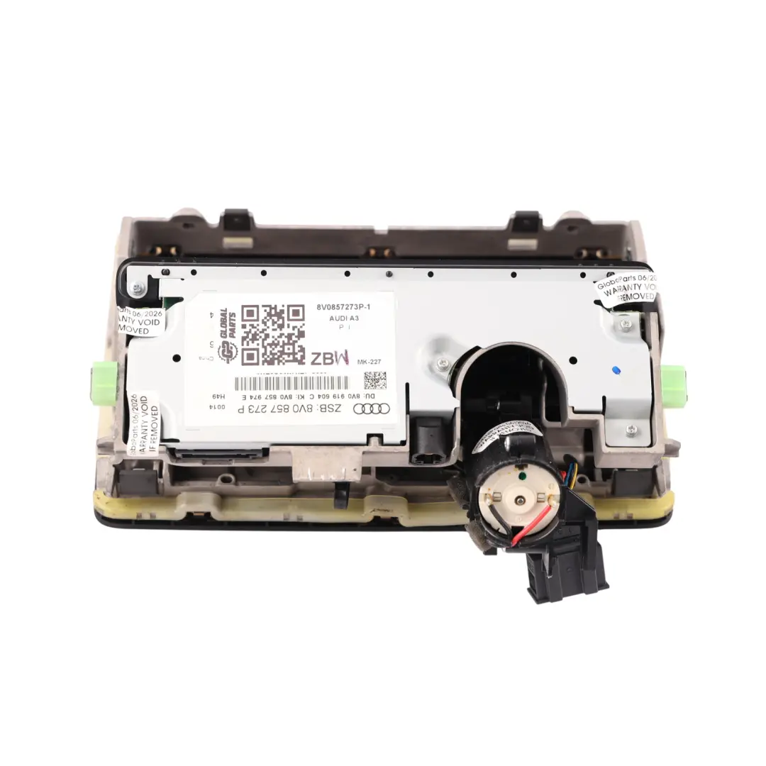 Audi A3 8V Pantalla Multimedia Radio GPS Unidad Principal - SKU 8V0857273P-1 - Número de pieza 8V0857273P