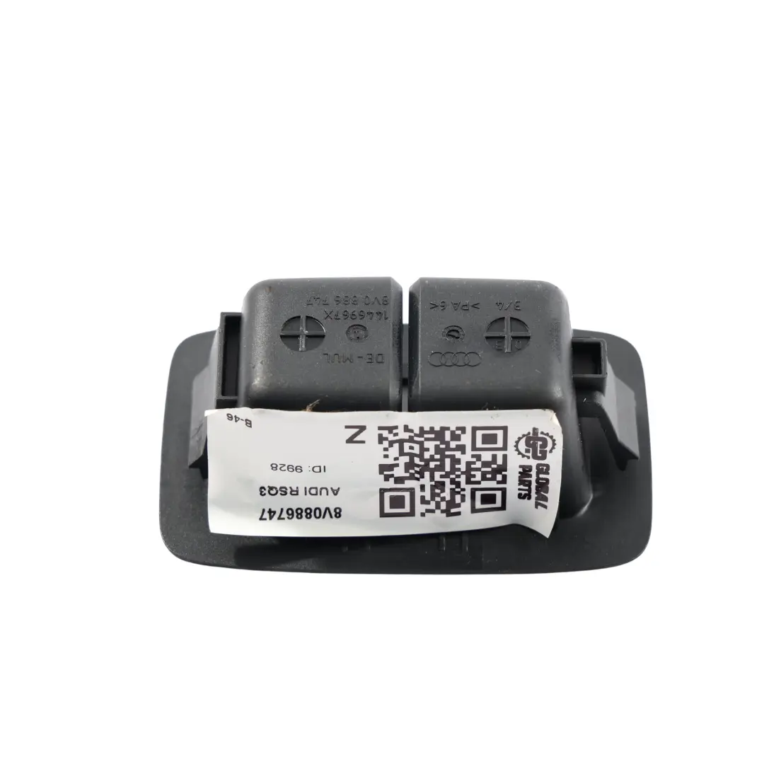 Audi A3 8V RSQ3 F3 VW Golf 5G Guía Cinturón Trasero - SKU 8V0886747 - Número de pieza 8V0886747