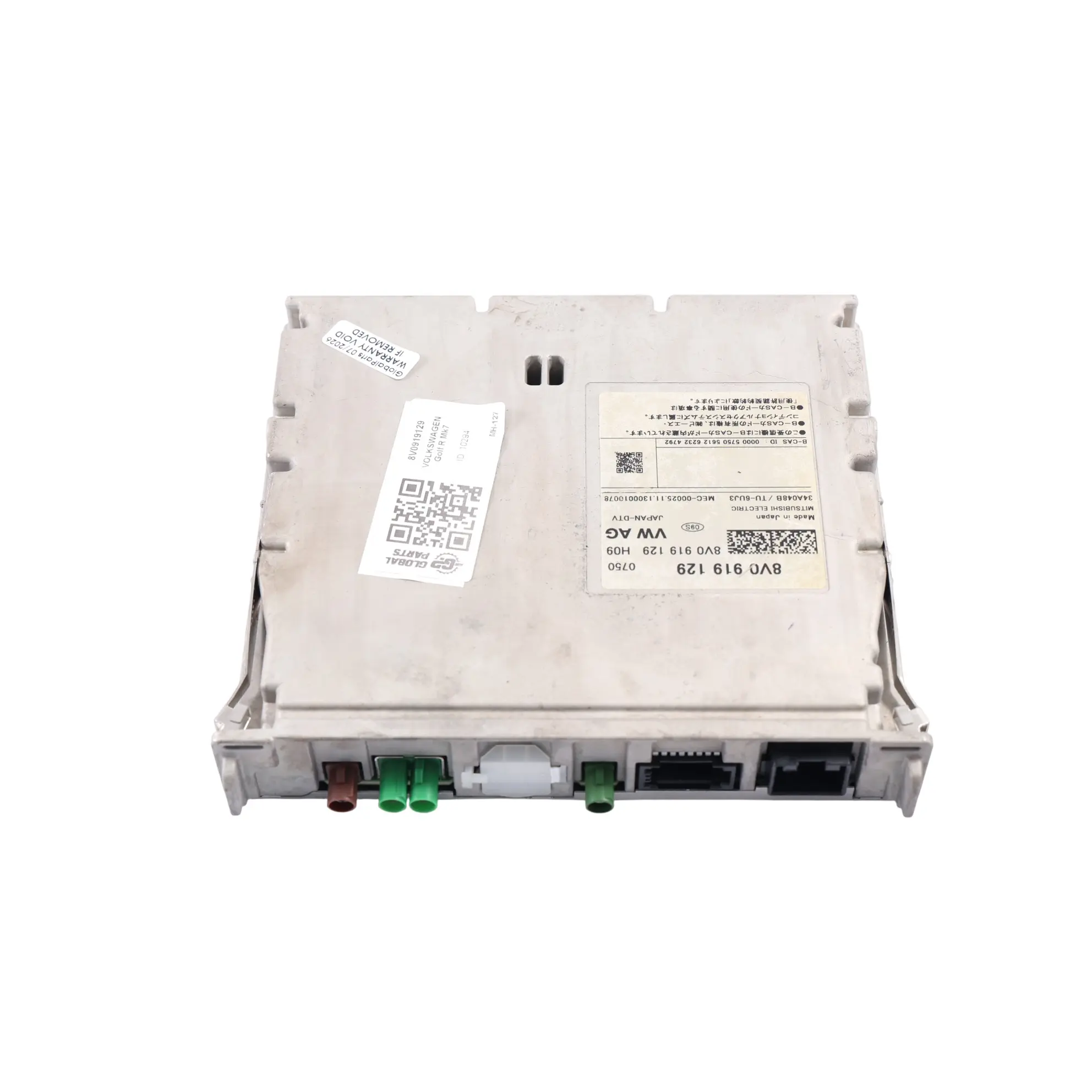 Volkswagen Golf R Mk7 A3 8V Módulo Unidad Control Sintonizador TV ECU 8V0919129