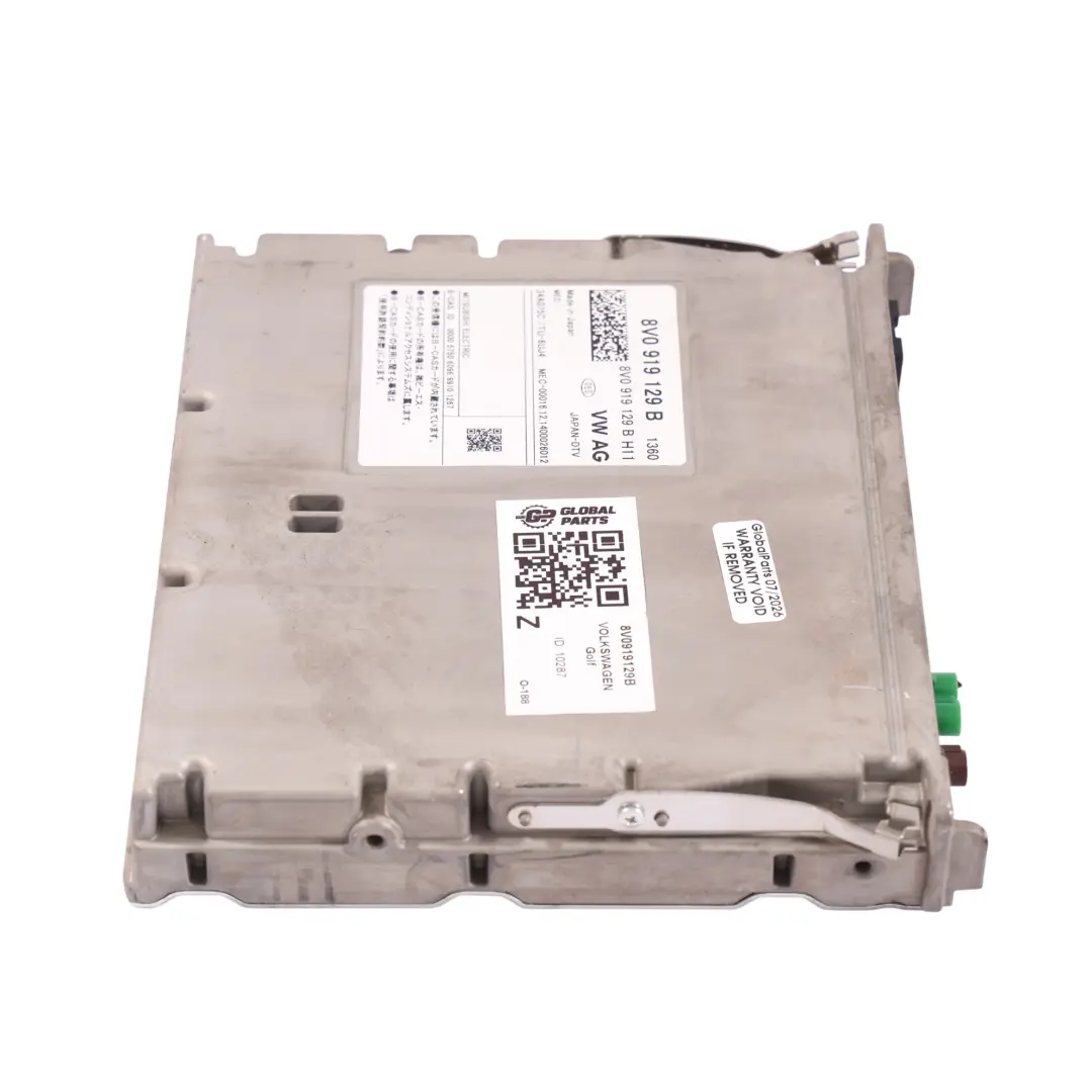 Modulo Controllo ECU Sintonizzatore TV per Volkswagen Golf Mk7 Audi A3 8V con numero di parte 8V0919129B Volkswagen Golf Mk7 Audi A3 8V Modulo Controllo ECU Sintonizzatore TV - SKU 8V0919129B - Numero di parte 8V0919129B
