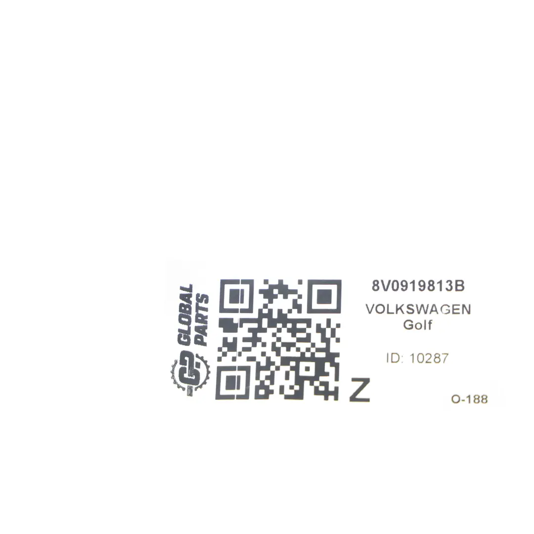 Modulo Lettore Card Pedaggio DSRC per Volkswagen Golf Mk7 GTI con numero di parte 8V0919813B Volkswagen Golf Mk7 GTI Modulo Lettore Card Pedaggio DSRC - SKU 8V0919813B - Numero di parte 8V0919813B