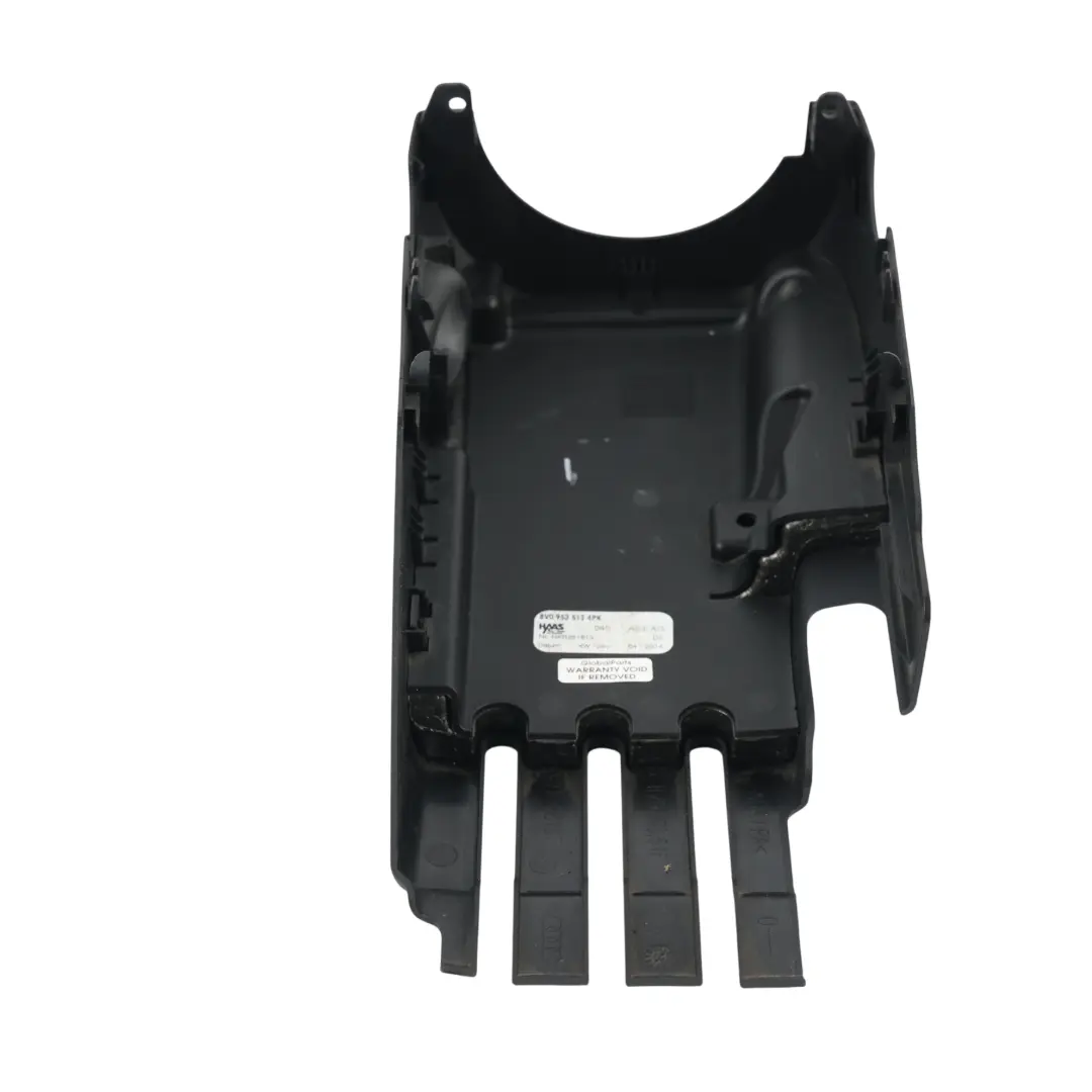 Steering Column Lower Cowl Surround Trim Panel Moulding to Audi A3 8V with Part number 8V0953512 Audi A3 8V Steering Column Lower Cowl Surround Trim Panel Moulding - SKU 8V0953512 - Part number 8V0953512