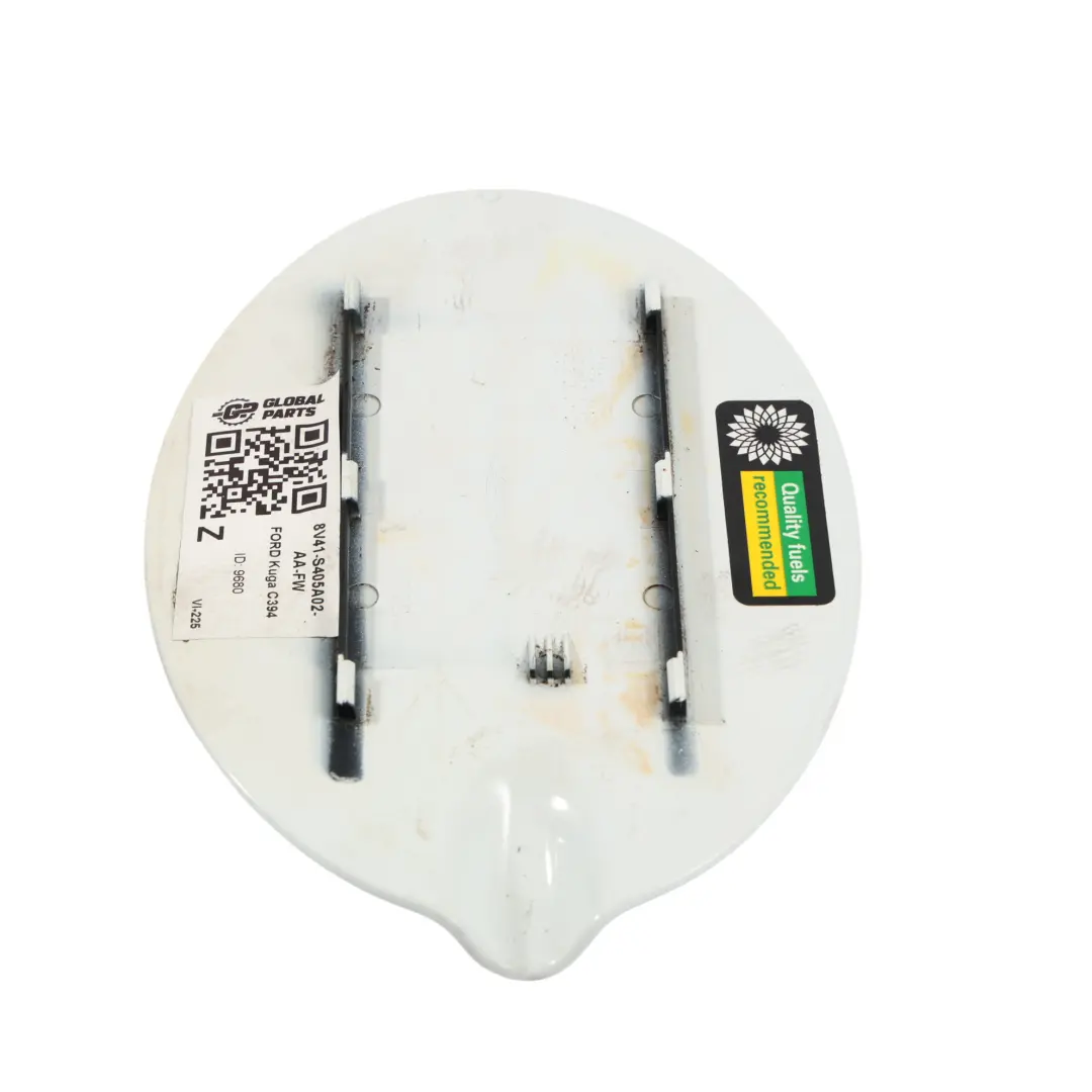 Ford Kuga C394 Trappe Réservoir Carburant Blanc Glacé Z2 - SKU 8V41-S405A02-AA-FW - Numéro de pièce 8V41-S405A02-AA
