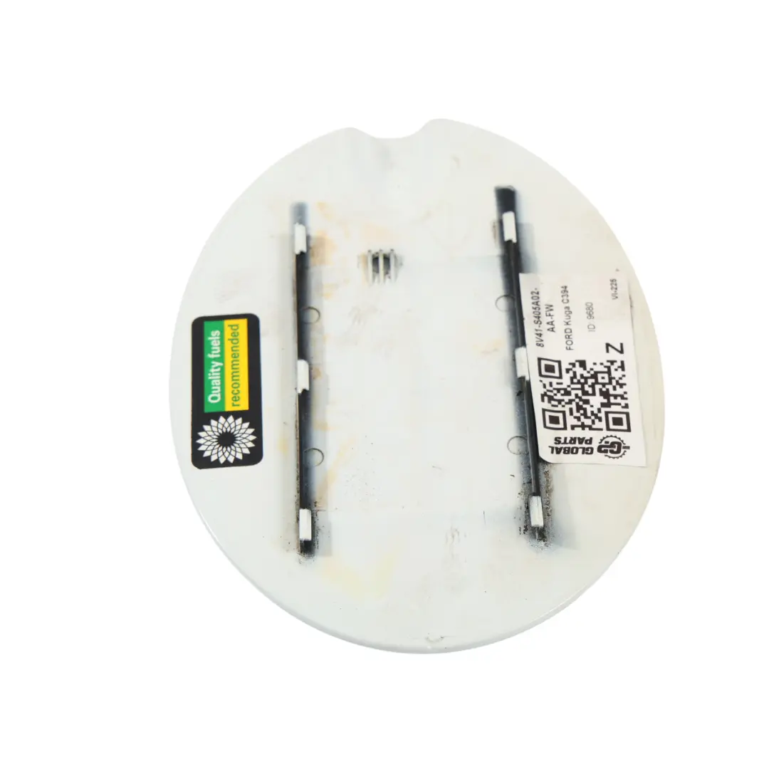 C394 Tapa Combustible Blanco Frozen Z2 para Ford Kuga con número de pieza 8V41-S405A02-AA Ford Kuga C394 Tapa Combustible Blanco Frozen Z2 - SKU 8V41-S405A02-AA-FW - Número de pieza 8V41-S405A02-AA