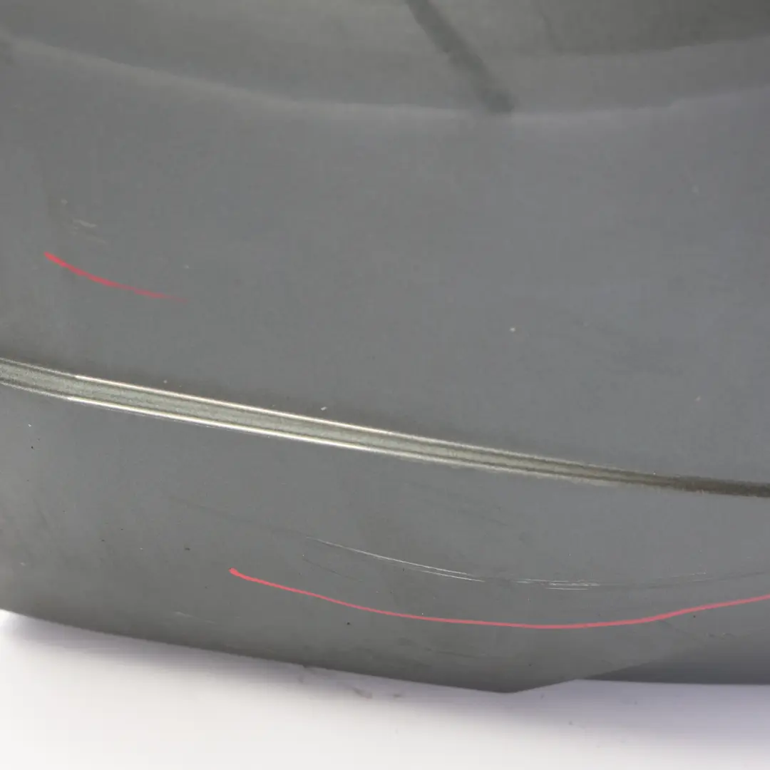 Bumper Trim Panel Covering S-Line Daytona Grey Pearl - Z7S to Audi A3 S3 8V Rear with Part number 8V4807067N Audi A3 S3 8V Rear Bumper Trim Panel Covering S-Line Daytona Grey Pearl - Z7S - SKU 8V4807067N-DGR - Part number 8V4807067N