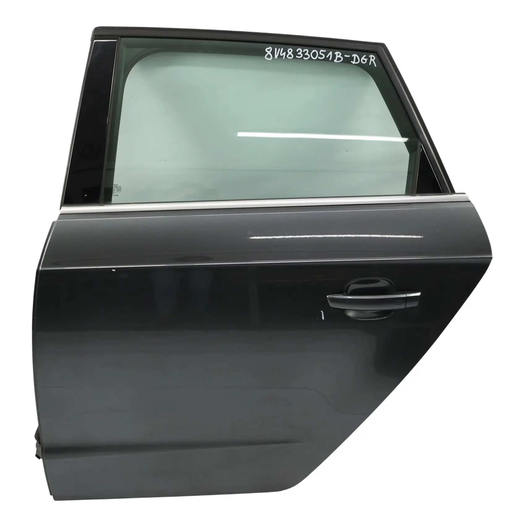 Audi A3 8V Sportback Door Rear Left N/S Daytona Grey Metallic - Z7S