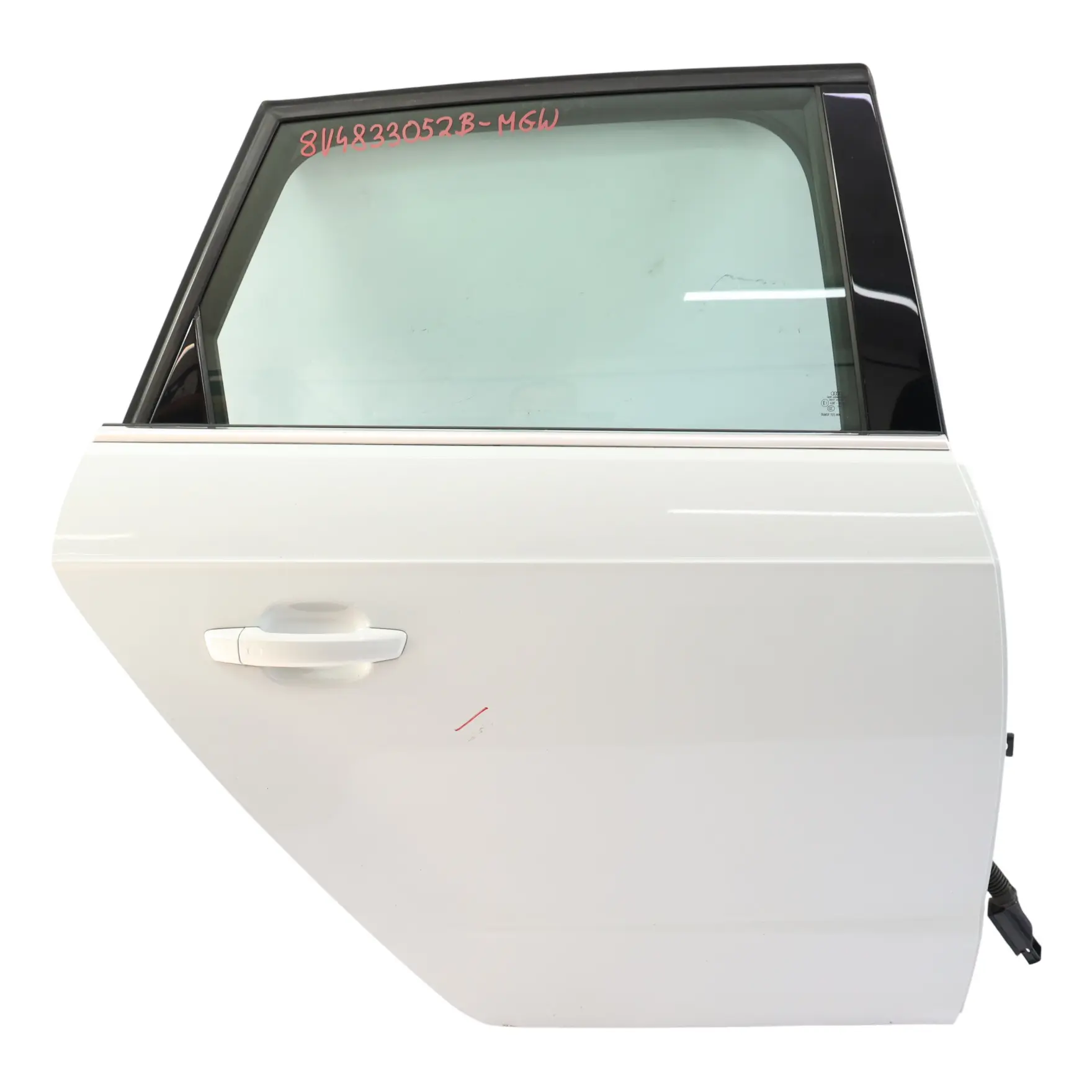 Audi A3 8V Sportback Door Rear Right O/S Glacier White Pearl - S9R