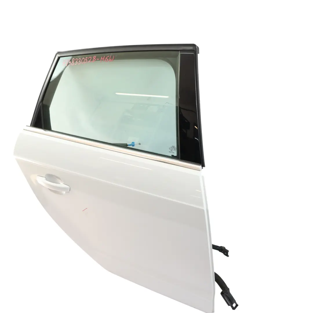 Sportback Porte Arrière Droite Blanc Glacier Nacré S9R pour Audi A3 8V à propos du numéro de pièce 8V4833052B Audi A3 8V Sportback Porte Arrière Droite Blanc Glacier Nacré S9R - SKU 8V4833052B-MGW - Numéro de pièce 8V4833052B