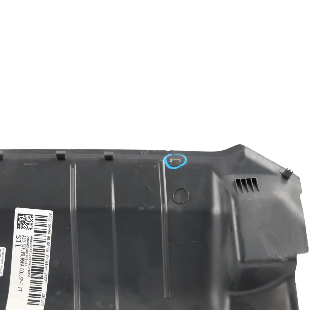 Audi A5 F5 Sportback Slam Panel Radiator Frame Plastic Trim - SKU 8W6807081E - Part number 8W6807081E