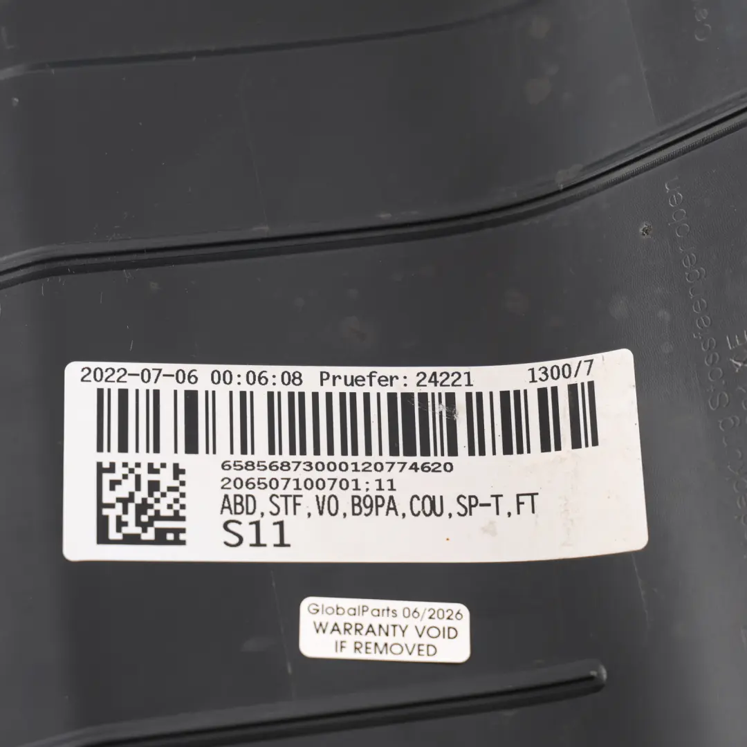 Audi A5 F5 Sportback Frontblech Kühlerrahmen Kunststoff Verkleidung - SKU 8W6807081E - Teilenummer 8W6807081E