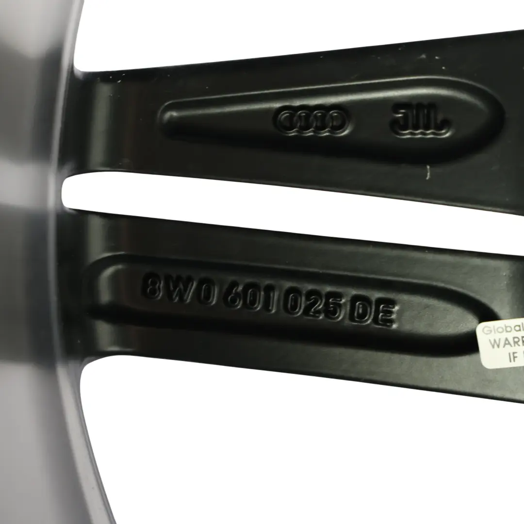 Audi A5 S5 F5 Cerchio Lega Argento 18" 8.5J ET:29 - SKU 8W0601025DE-7 - Numero di parte 8W0601025DE